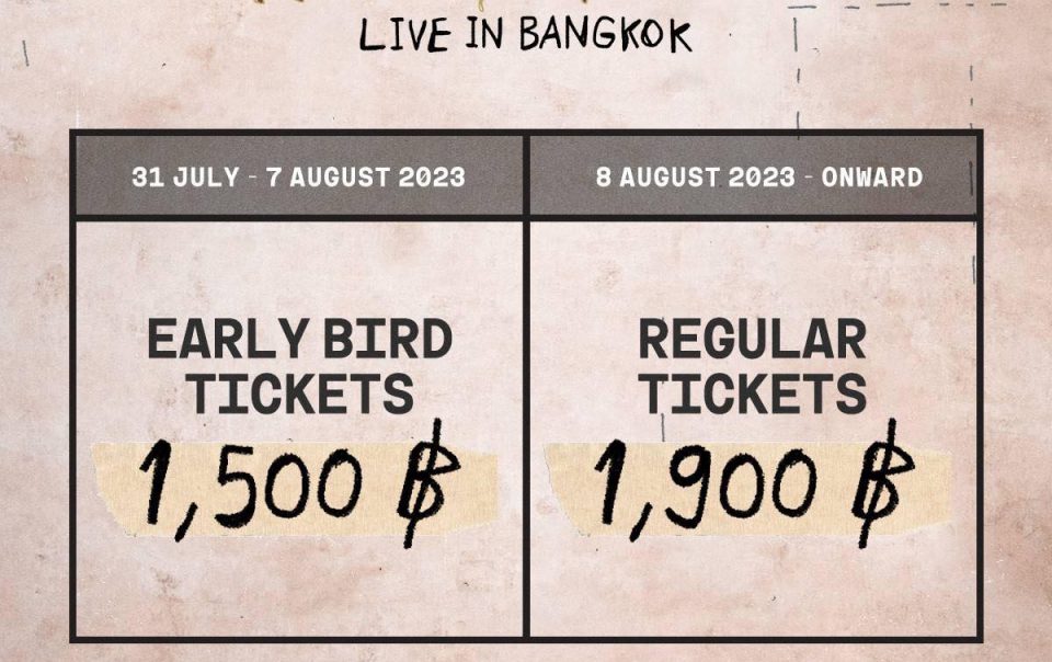 Novo Amor Live in Bangkok 2024